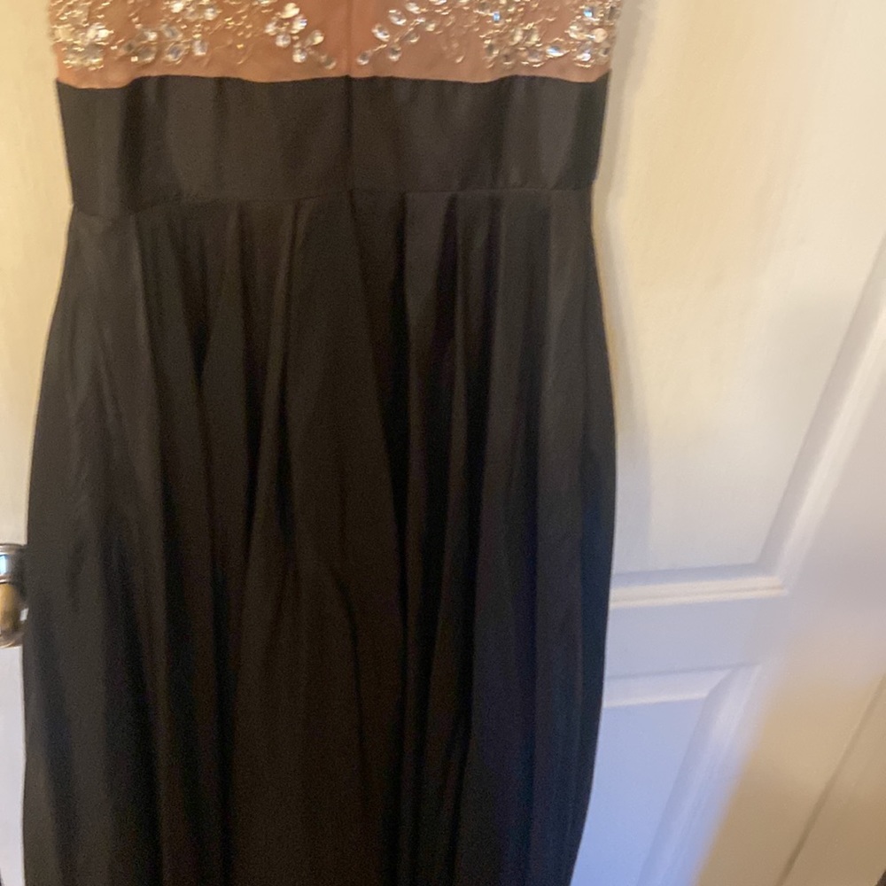 Betsy & Adam Size 2 Black And Mesh Crystal Top Lo… - image 5